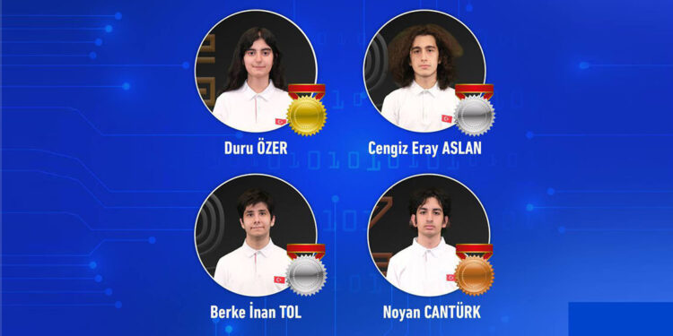 Geleceğin bilim insanı gençlerimiz başarıya doymuyor