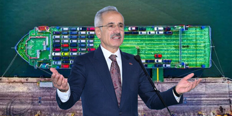 Deniz yolu ile yurt dışı hatlarda taşınan araç sayısı 1,7 milyona ulaştı