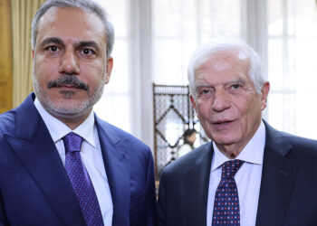 Bakan Fidan, AB Yüksek Temsilcisi Borrell ile bir araya geldi