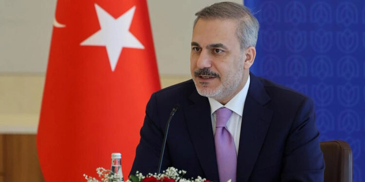 Bakan Fidan'dan Filistin diplomasisi