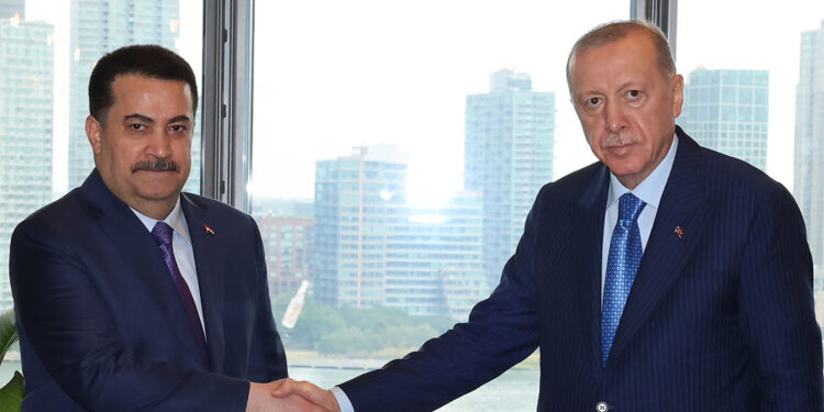 Erdoğan, Irak Başbakanı Sudani ile görüştü