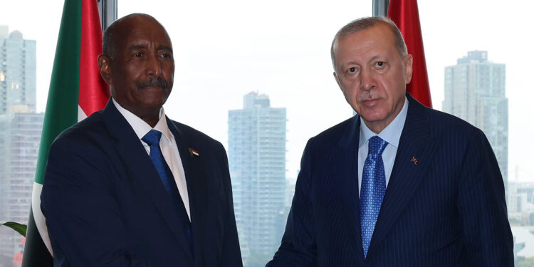 Erdoğan, Sudan Egemenlik Konseyi Başkanı ile görüştü