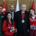 Cumhurbaşkanı Erdoğan, Türkiye Milli Paralimpik Takımı sporcularını kabul etti