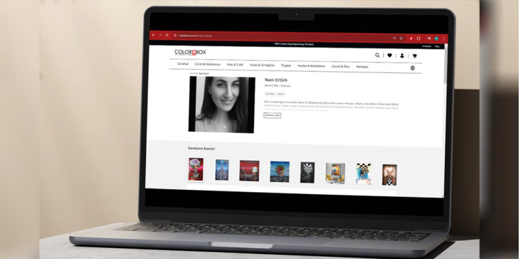 Colorbox'tan sanatçılara özel sayfa