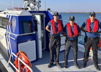 Edirne'de deniz polisi göreve başladı