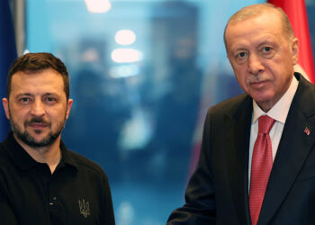 Erdoğan, Volodimir Zelenskiy ile Türkevi’nde bir araya geldi