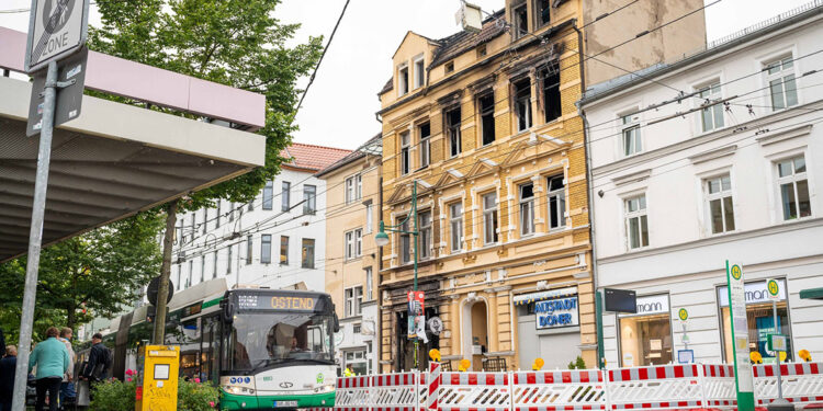 Eberswalde'deki yangına ilişkin soruşturma başlatıldı