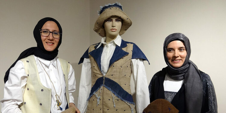 Ehramdan şapka tasarladılar