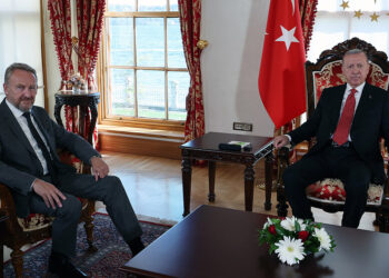 Erdoğan, SDA Partisi Genel Başkanı İzetbegoviç ile görüştü