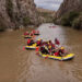 Erzincan'da Gaziler Gününe özel rafting etkinliği
