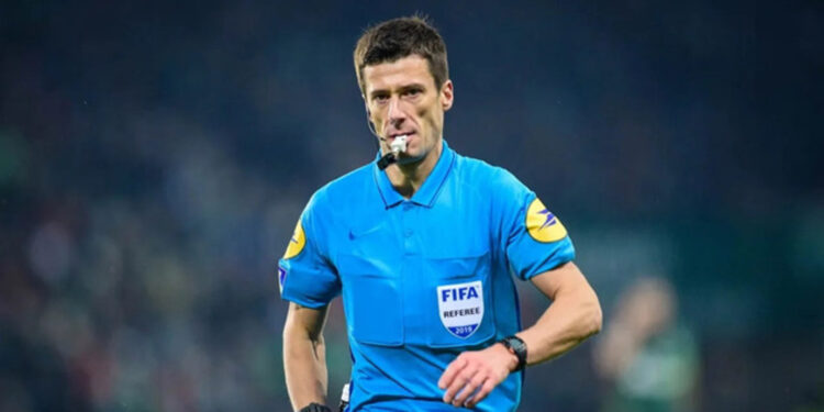 Fenerbahçe-Union SG karşılaşmasında Benoit Bastien düdük çalacak