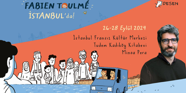 Fransız çizer Fabien Toulmé ilk kez Türkiye'de