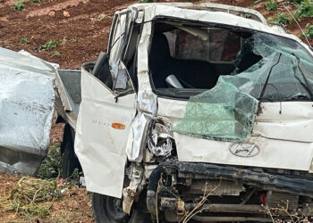 Gaziantep'te tarım işçilerini taşıyan kamyonet devrildi
