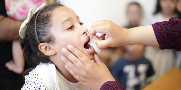 Gazze'de çocuk felci için aşılama kampanyası başladı