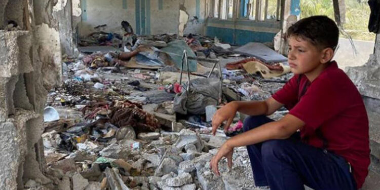 Gazze'de eğitim 5 yıl geriye gitti: BM’den ‘kayıp nesil’ uyarısı