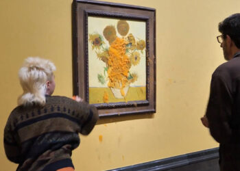 Van Gogh tablosuna iklim aktivistleri çorba fırlattı