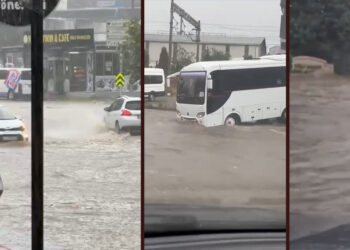 İstanbul'da sağanak yağış başladı