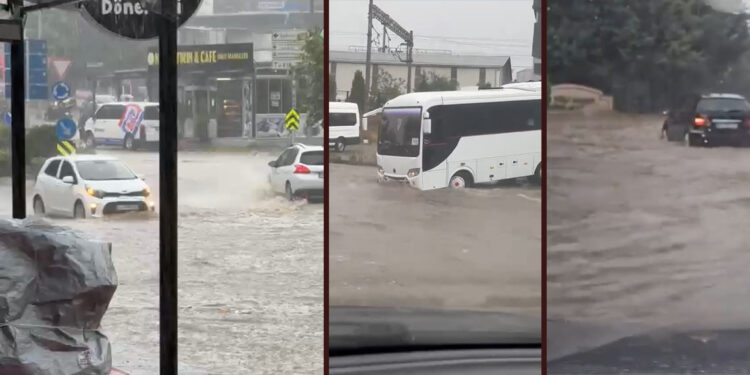 İstanbul'da sağanak yağış başladı