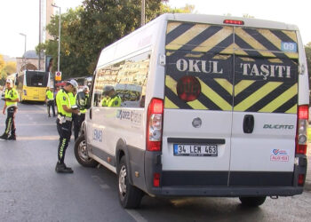 İstanbul'da okul servislerine denetim