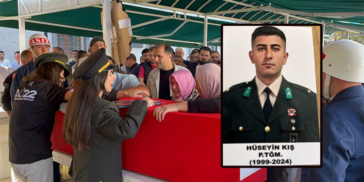 Piyade Teğmen Hüseyin Kış yaşamını yitirdi