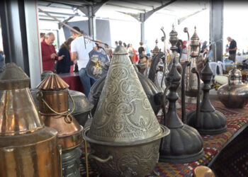 Kayseri'de antika fuarı açıldı