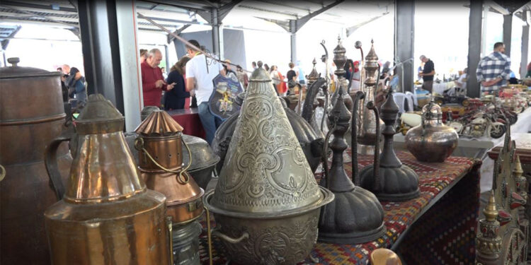 Kayseri'de antika fuarı açıldı