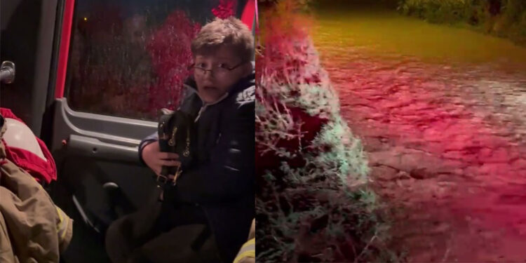 Kırıkkale'de sağanak; anne ve çocuğu itfaiye kurtardı