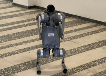 KTÜ’de deprem sonrası hasarlara yapay zeka destekli robotik köpek