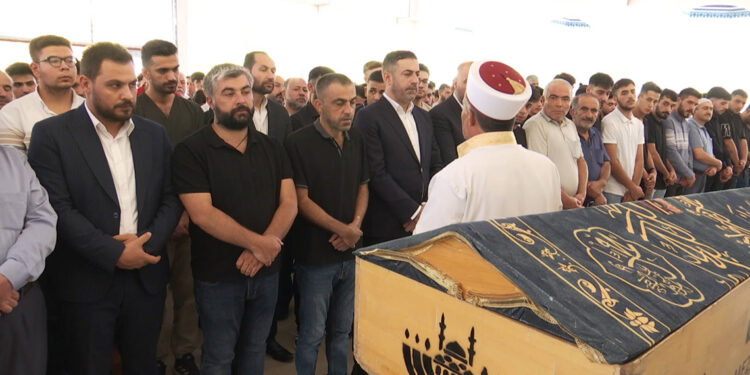 Motosiklet kazasında ölen Yağız, son yolculuğuna uğurlandı