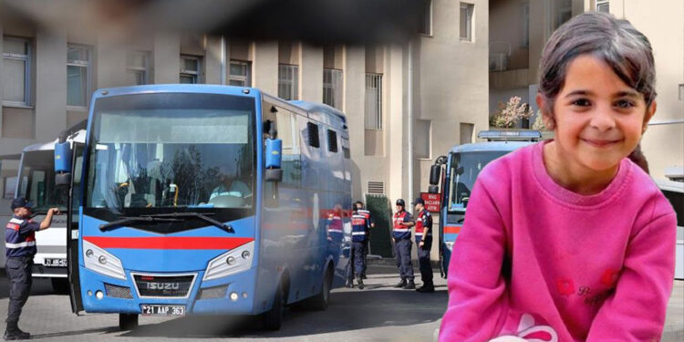 Narin cinayetinde 3 şüpheli adliyeye sevk edildi