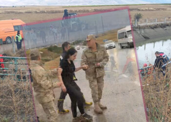 Otomobil kanala uçtu; anne-baba öldü, kızları yüzerek kurtuldu