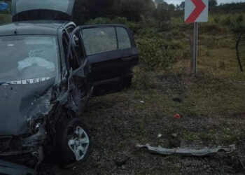 Ordu'da iki otomobil çarpıştı: 2'si bebek, 5 yaralı