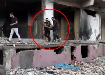 Polisten kaçarken 12 metre yükseklikten atlayan hırsız, yaralandı
