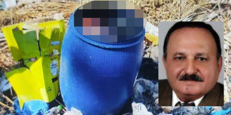 Prof. Dr. Selahattin Doludeniz, fıçı içinde ölü bulundu