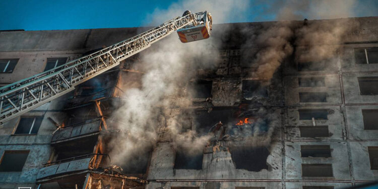 Rusya Harkiv'i vurdu: 1 ölü, 43 yaralı