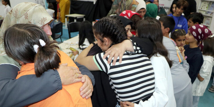 Şehit anneleri devlet korumasındaki çocuklarla buluştu