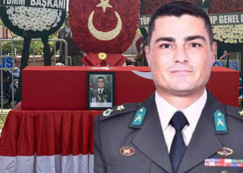 Şehit Piyade Binbaşı Osman Ayan toprağa verildi