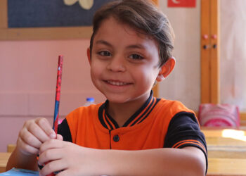 SMA tedavisi sonrası Melih Eymen, okula başladı