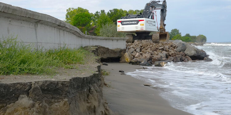 Samsun için 'kıyı erozyonu' uyarısı: Daha da tehlikeli durumlara ulaşacak