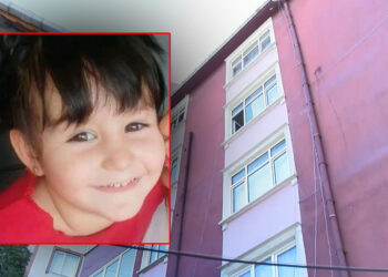 Sarıyer'de üçüncü kattan düşen 3 yaşındaki Yağmur ağır yaralandı