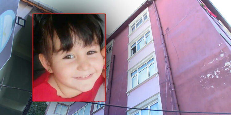 Sarıyer'de üçüncü kattan düşen 3 yaşındaki Yağmur ağır yaralandı