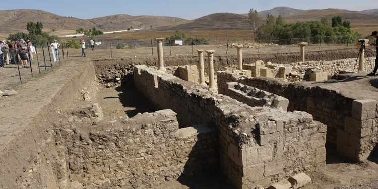 Satala Antik Kenti'ndeki kazılarda kadın mezarına rastlandı