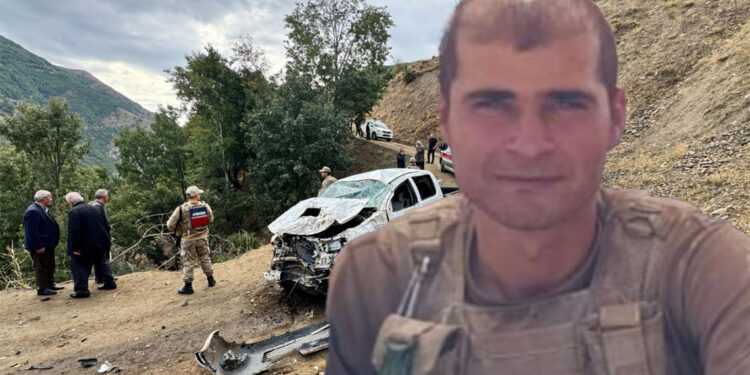 Şehidin yakınları kaza yaptı;1 ölü 5 yaralı