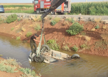 Sulama kanalına devrilen cipteki 3 kişi öldü