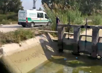 Sulama kanalında erkek cesedi bulundu