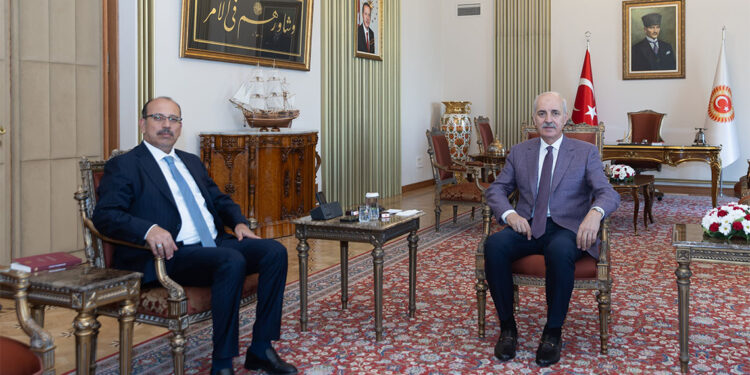 Kurtulmuş, Sayıştay Başkanı Metin Yener'i kabul etti