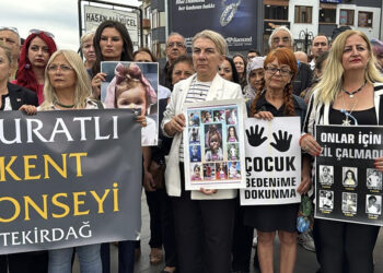 Tekirdağ'da kadınlar Narin için haykırdı