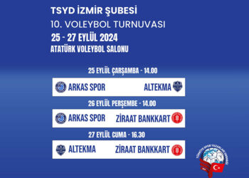 TSYD İzmir Voleybol Turnuvası'nda ilk gün heyecanı
