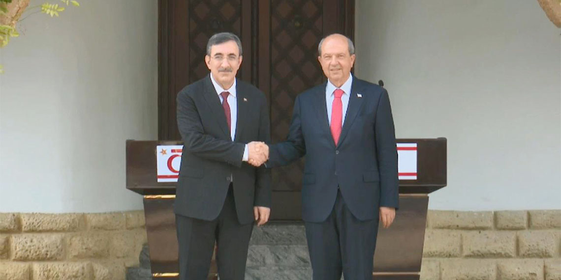 Cumhurbaşkanı Yardımcısı Cevdet Yılmaz, "KKTC’nin enerji arz güvenliğini ile Kıbrıs Türk halkının refahını kendi refahımızdan ayırmıyoruz” dedi.