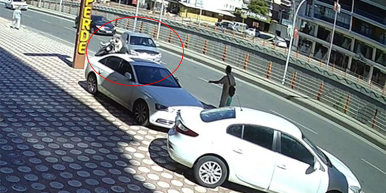 Batman'da otomobiliyle motosiklet sürücüsüne çarpıp kaçtı